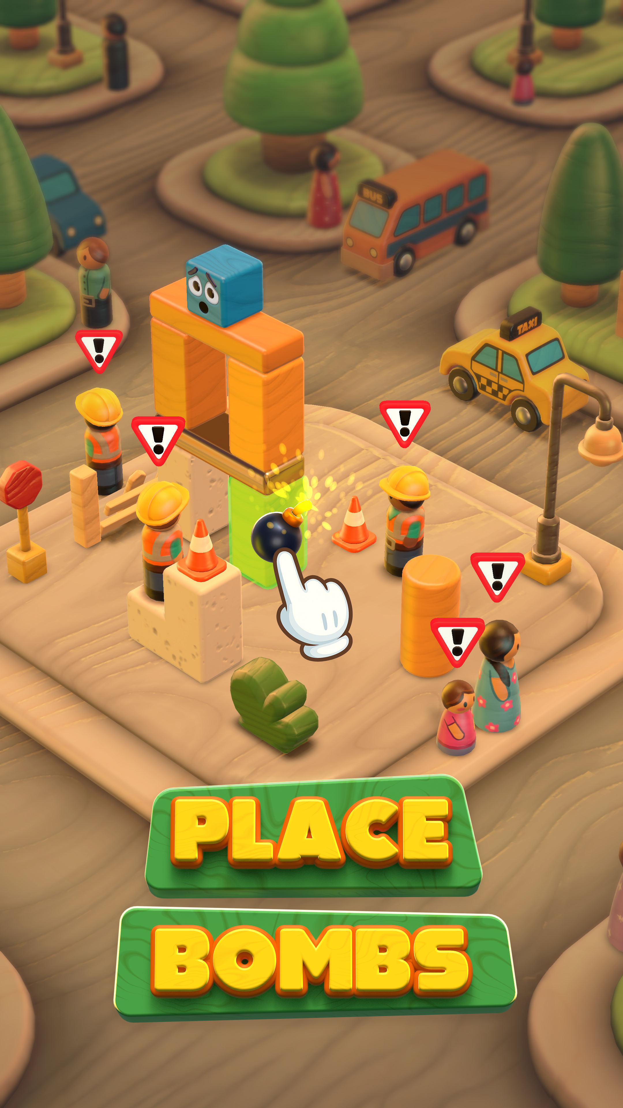 Place Bombs gameplay